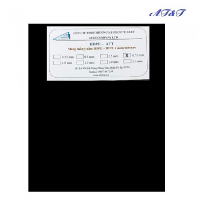 Bạt lót ao tôm công nghệ cán 0,75mm